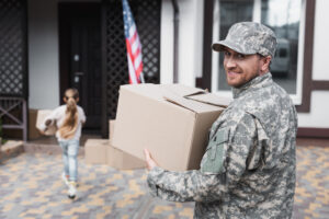 why do military families move